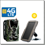 Комплект: 3G/4G фотоловушка «Филин HC-801G (LTE)» и солнечная панель «SP-08 Dual»